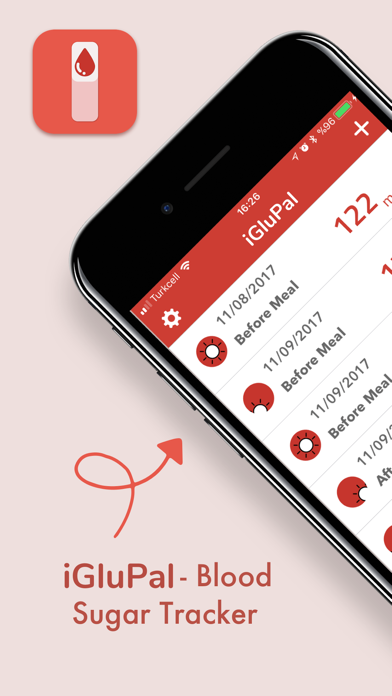 Blood Sugar Tracker: iGlupal screenshot 4