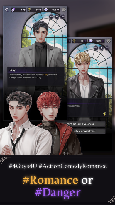 BloodKiss : Vampire romance screenshot 1