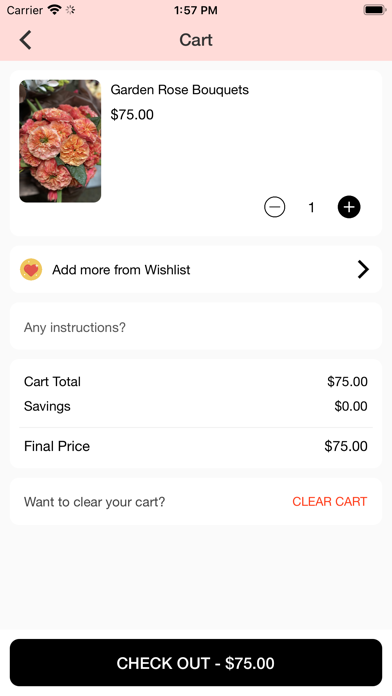 Bloombar Flower Market screenshot 1