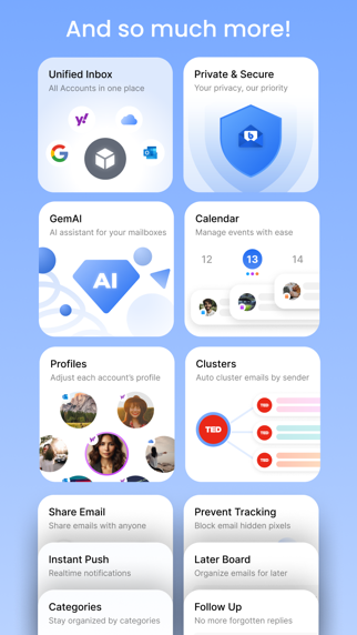 Blue Mail - Email | Calendar screenshot 9