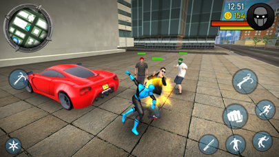 Blue Ninja : Superhero Game screenshot 1