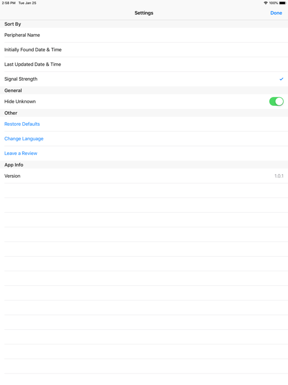 Blue Sniff - Bluetooth Scanner screenshot 2