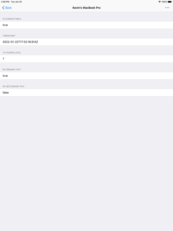 Blue Sniff - Bluetooth Scanner screenshot 7