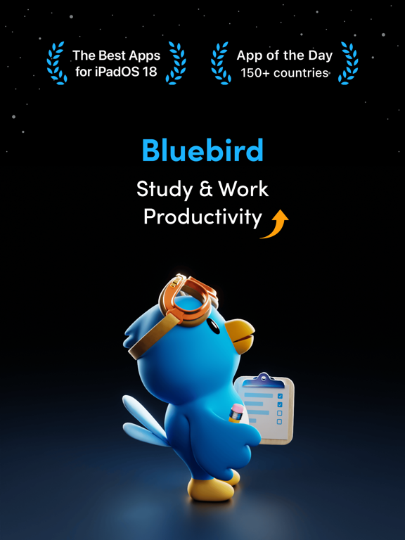 Bluebird Focus Timer screenshot 1