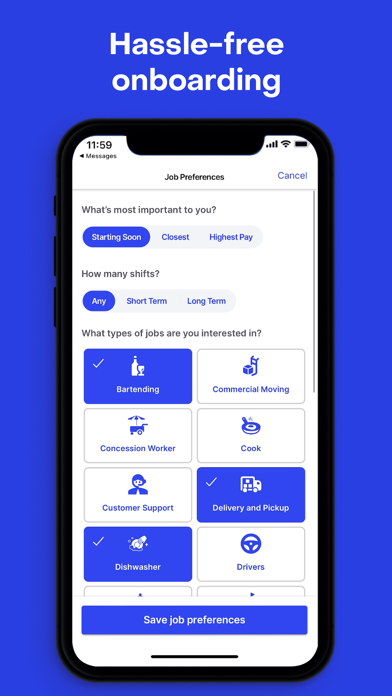 Bluecrew - Find Flexible Work screenshot 1