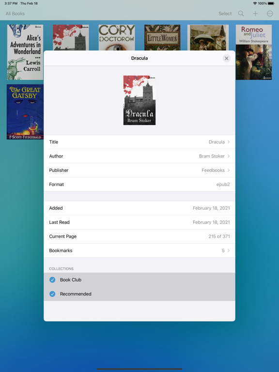 Bluefire Reader screenshot 2