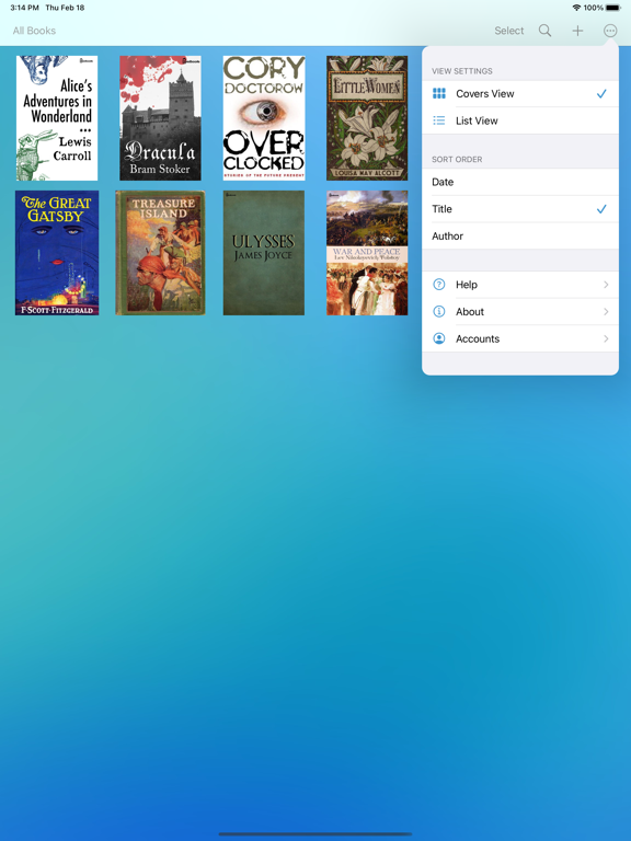 Bluefire Reader screenshot 10