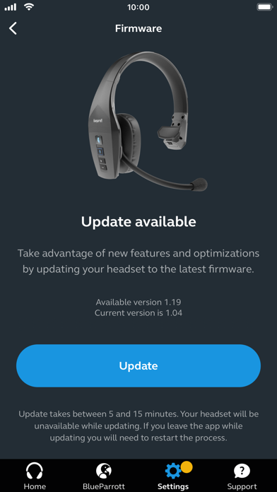 BlueParrott screenshot 3