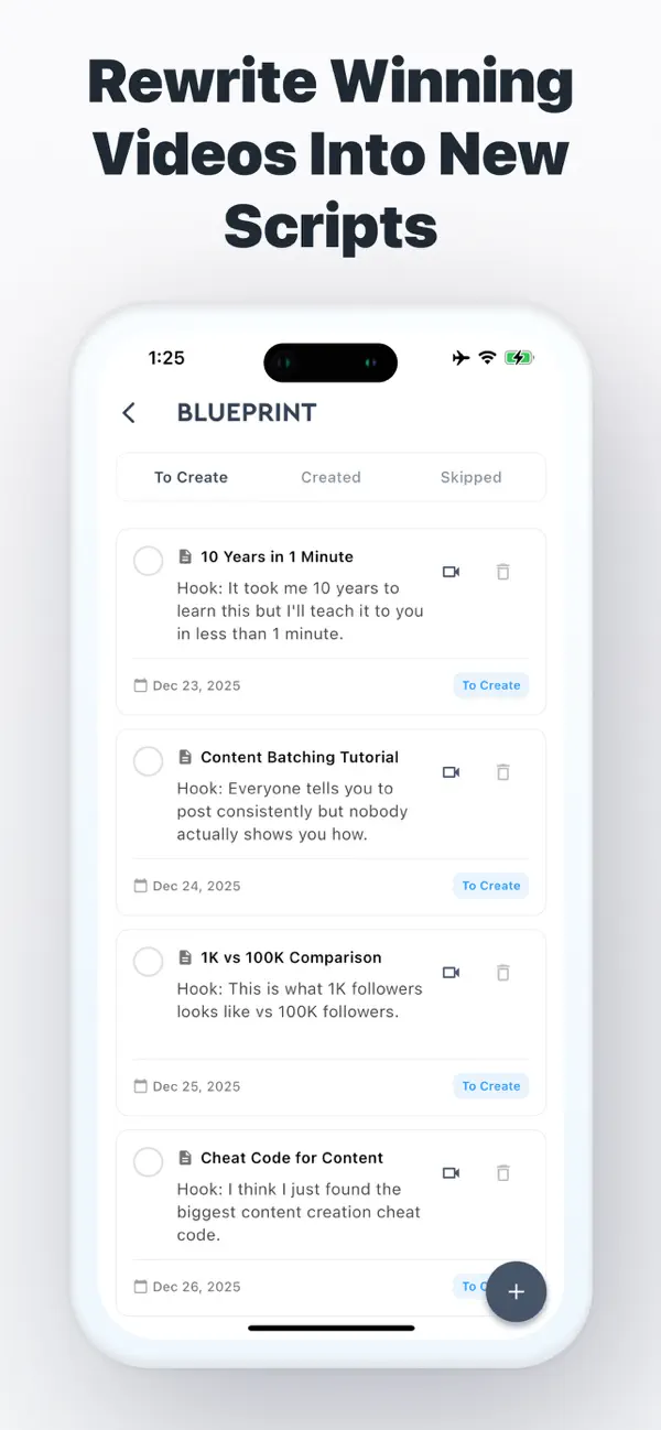 Blueprint for Creators screenshot 1