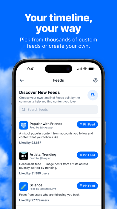 Bluesky Social screenshot 1
