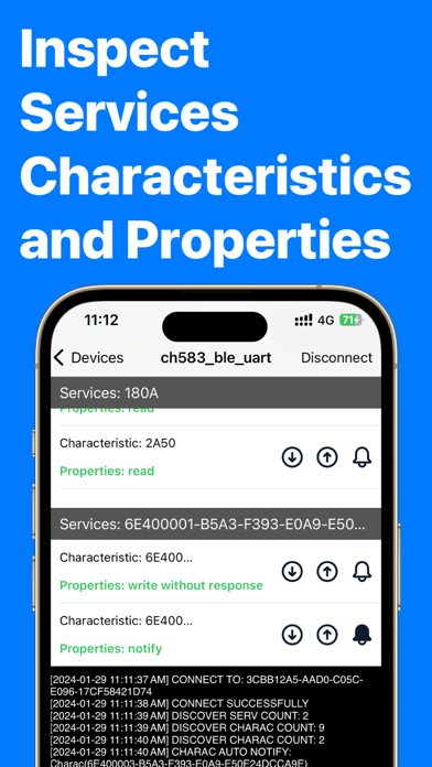 Bluetooth Debugger & Inspector screenshot 1