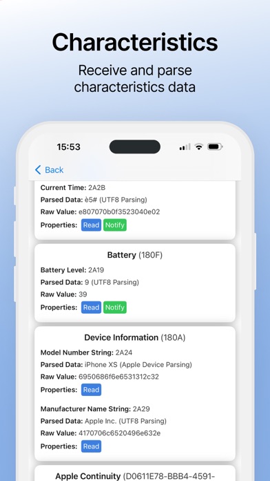 Bluetooth Developer screenshot 2