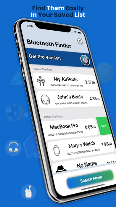 Bluetooth Scanner IO screenshot 2