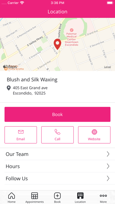Blush and Silk Waxing screenshot 1