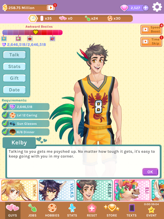 Blush Blush - Idle Otome Game screenshot 1