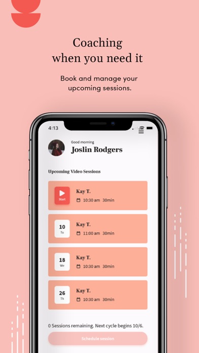 Blush Life Coaching screenshot 1