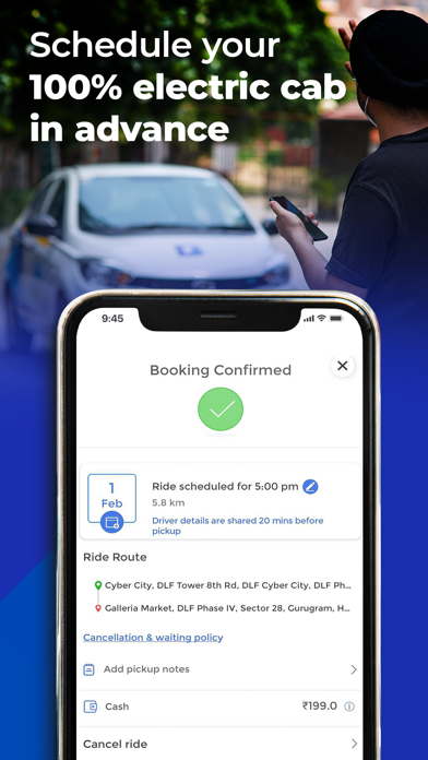 BluSmart: Safe Electric Cabs screenshot 5