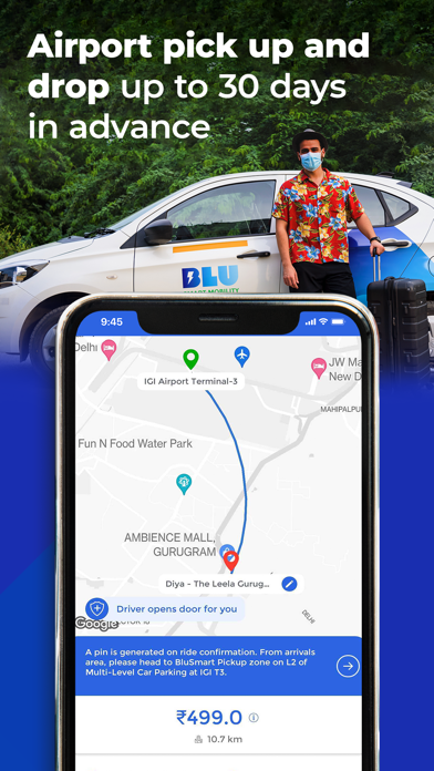 BluSmart: Safe Electric Cabs screenshot 3