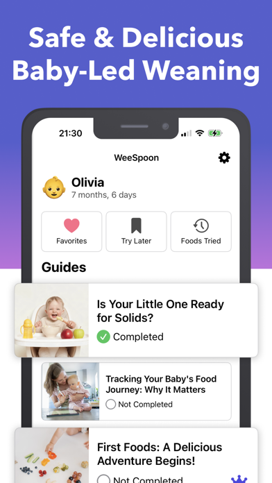 BLW Meals - Starting Solids screenshot 5