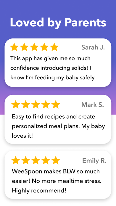 BLW Meals - Starting Solids screenshot 1