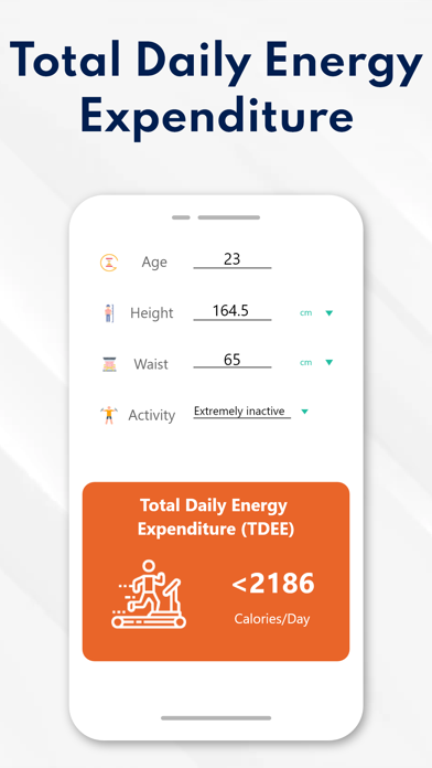 BMI, BMR & Body Fat Calculator screenshot 2
