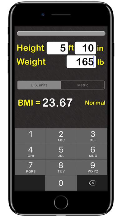 BMI Calculator‰ screenshot 2