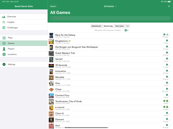Board Game Stats screenshot 7