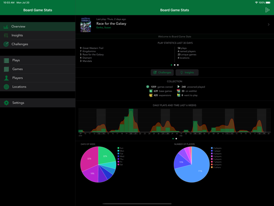 Board Game Stats screenshot 1