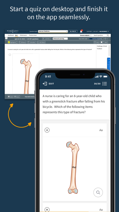 BoardVitals Medical Exam Prep screenshot 2