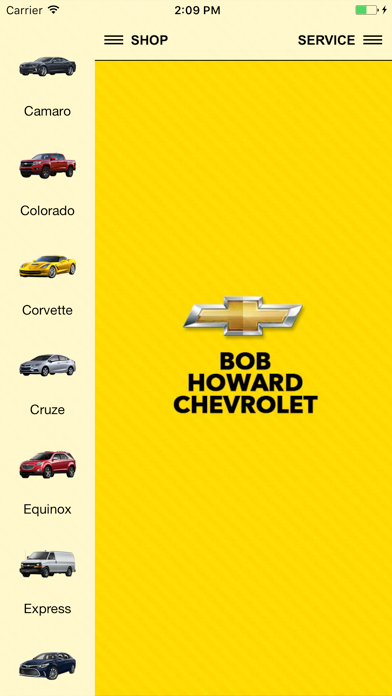 Bob Howard Chevrolet screenshot 5