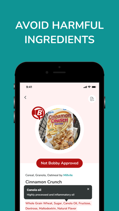Bobby Approved - Food Scanner screenshot 4