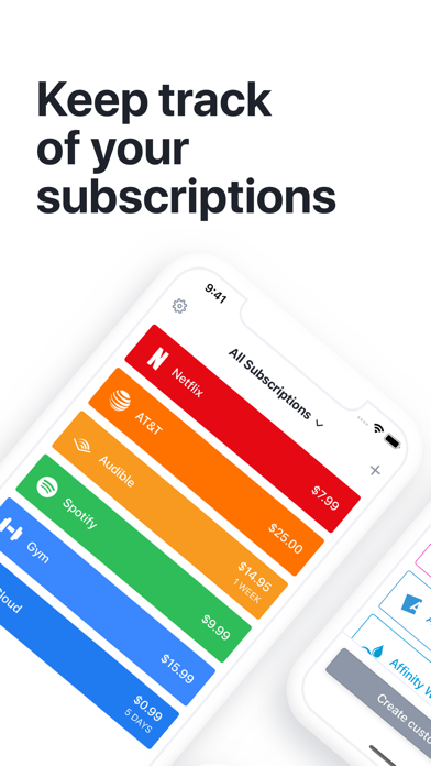 Bobby - Track subscriptions screenshot 6