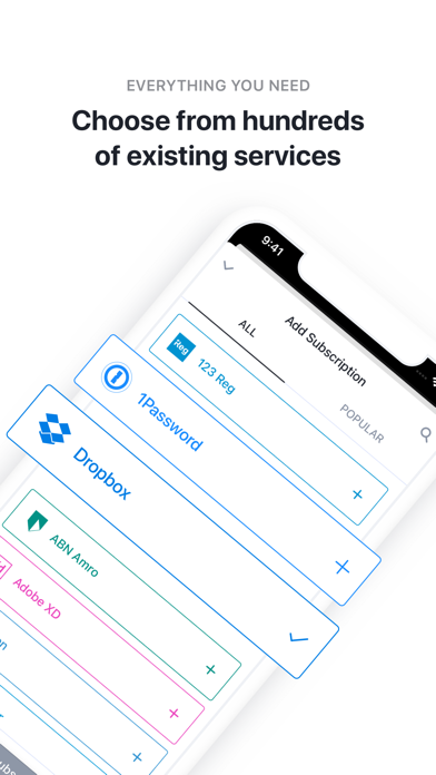 Bobby - Track subscriptions screenshot 5