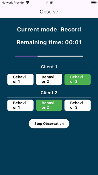 Bobs, behavior observation screenshot 3