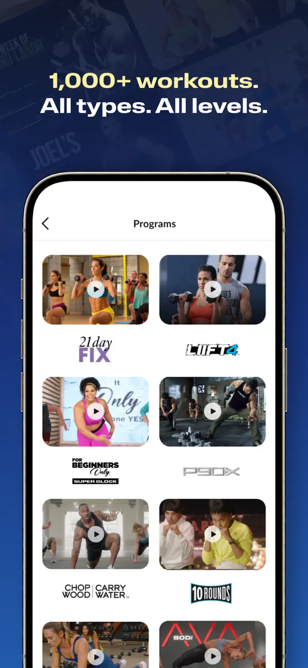 BODi by Beachbody Home Fitness screenshot 2