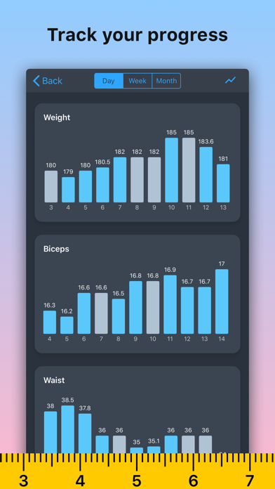 Body tracker: Photo & measure screenshot 5