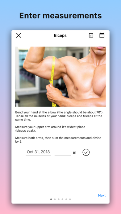 Body tracker: Photo & measure screenshot 2