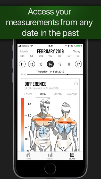BodyBarista Body Measurements screenshot 2