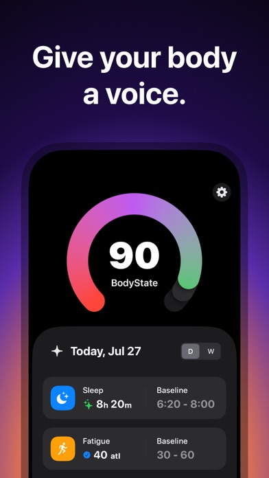 BodyState: Vitals Tracker screenshot 7