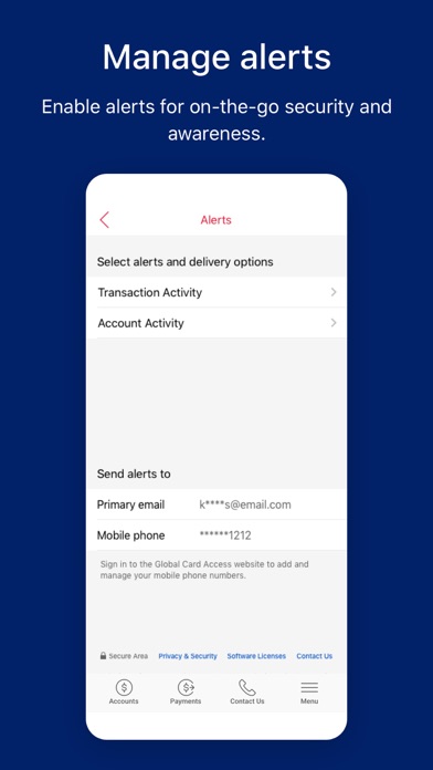 BofA Global Card Access screenshot 3