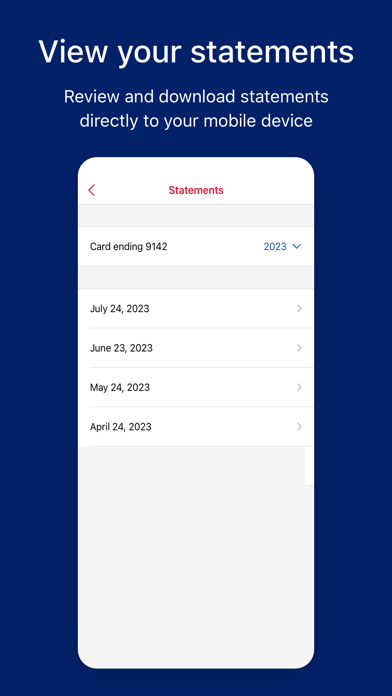 BofA Global Card Access screenshot 6