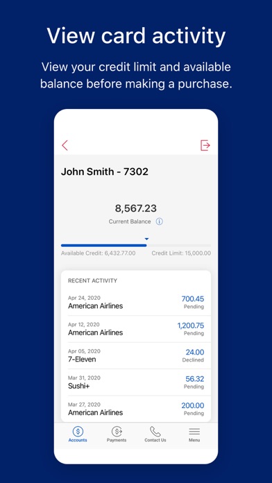 BofA Global Card Access screenshot 4