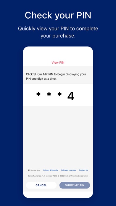 BofA Global Card Access screenshot 5