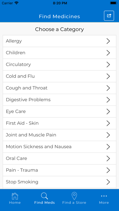 Boiron Medicine Finder screenshot 3