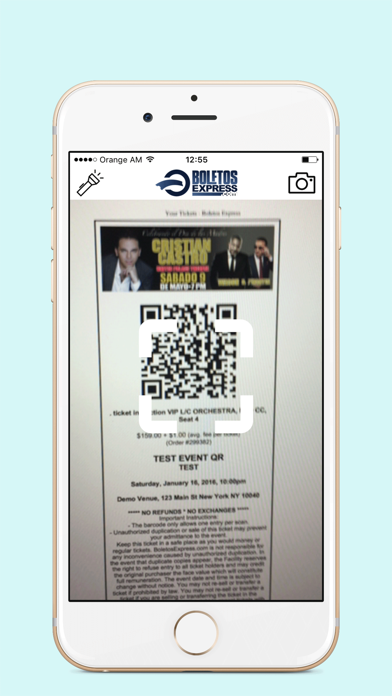 Boletos Express Ticket Scanner screenshot 2