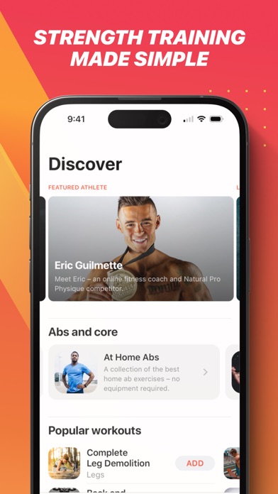 Bolt – Workout & Strength Log screenshot 6