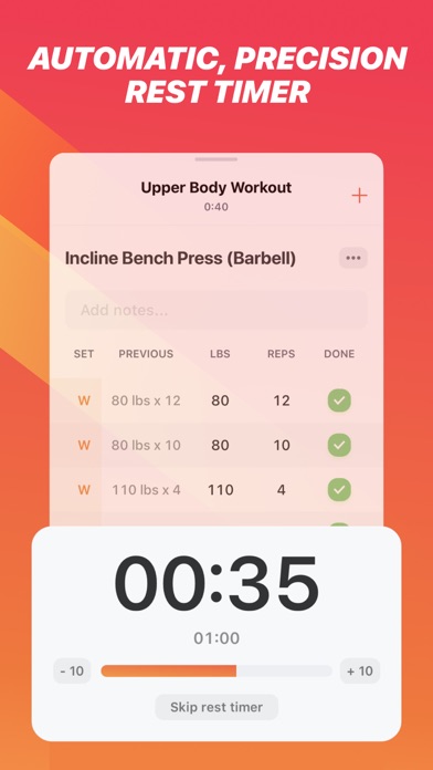 Bolt – Workout & Strength Log screenshot 5