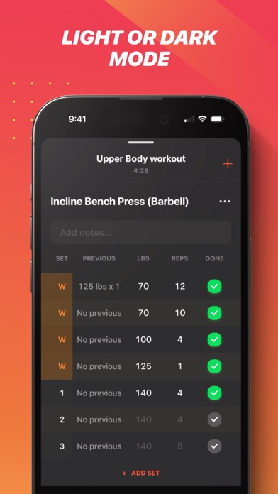 Bolt – Workout & Strength Log screenshot 4