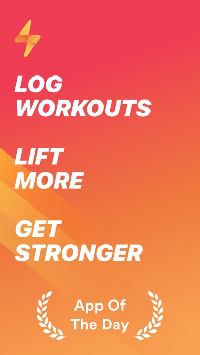 Bolt – Workout & Strength Log screenshot 8