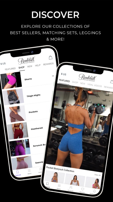 Bombshell Sportswear. screenshot 6